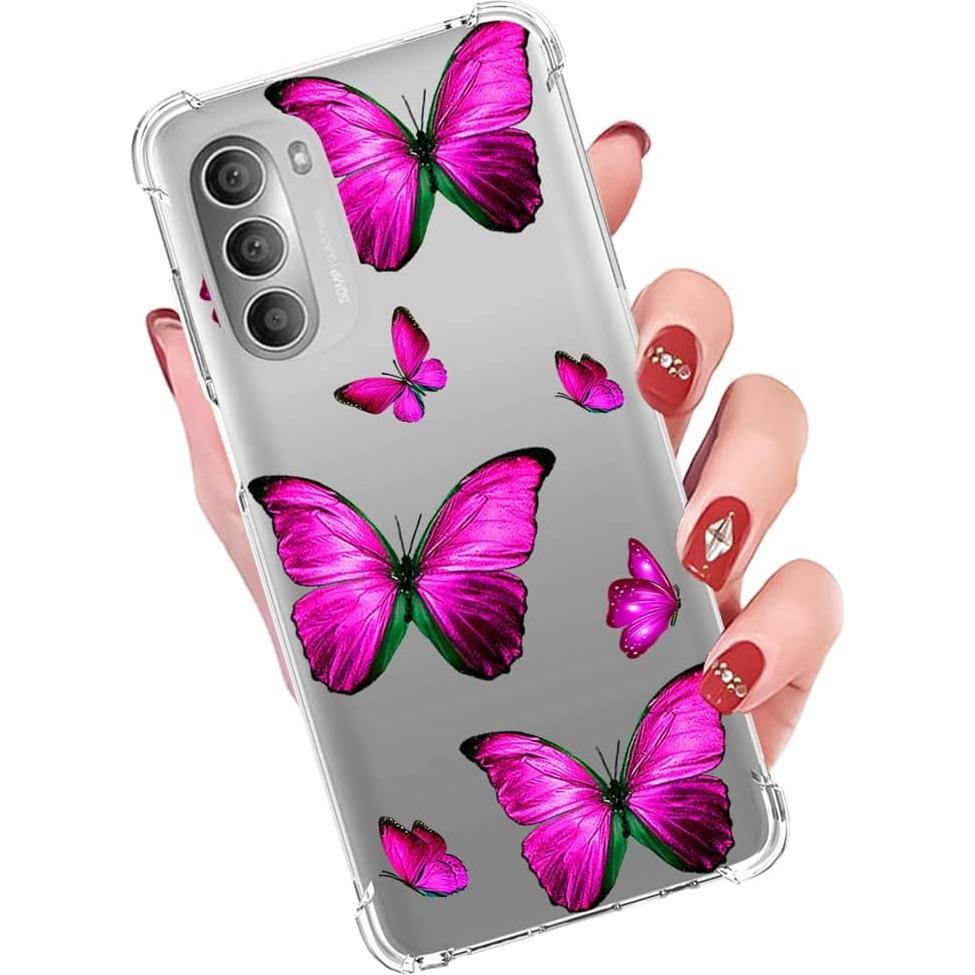 Funda Bumper Flexible TPU Motorola Moto G Stylus 2022 4G Rosa