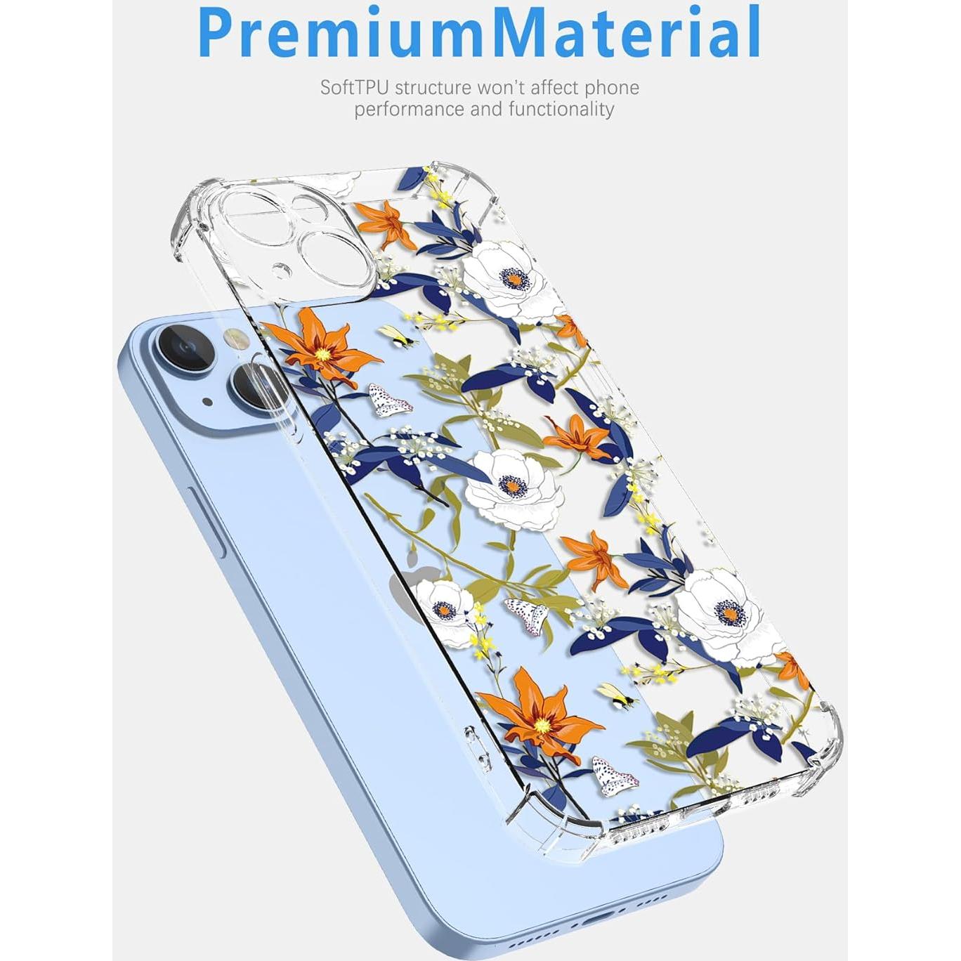 Funda TPU Floral para Nokia G11 Plus - Protección Antigolpes