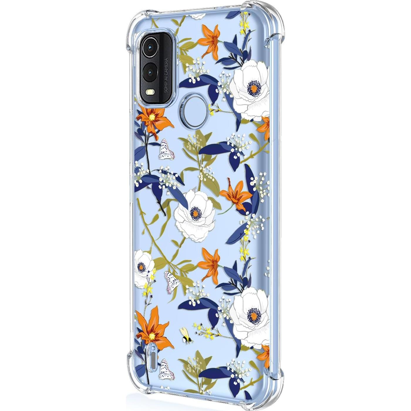 Funda TPU Floral para Nokia G11 Plus - Protección Antigolpes
