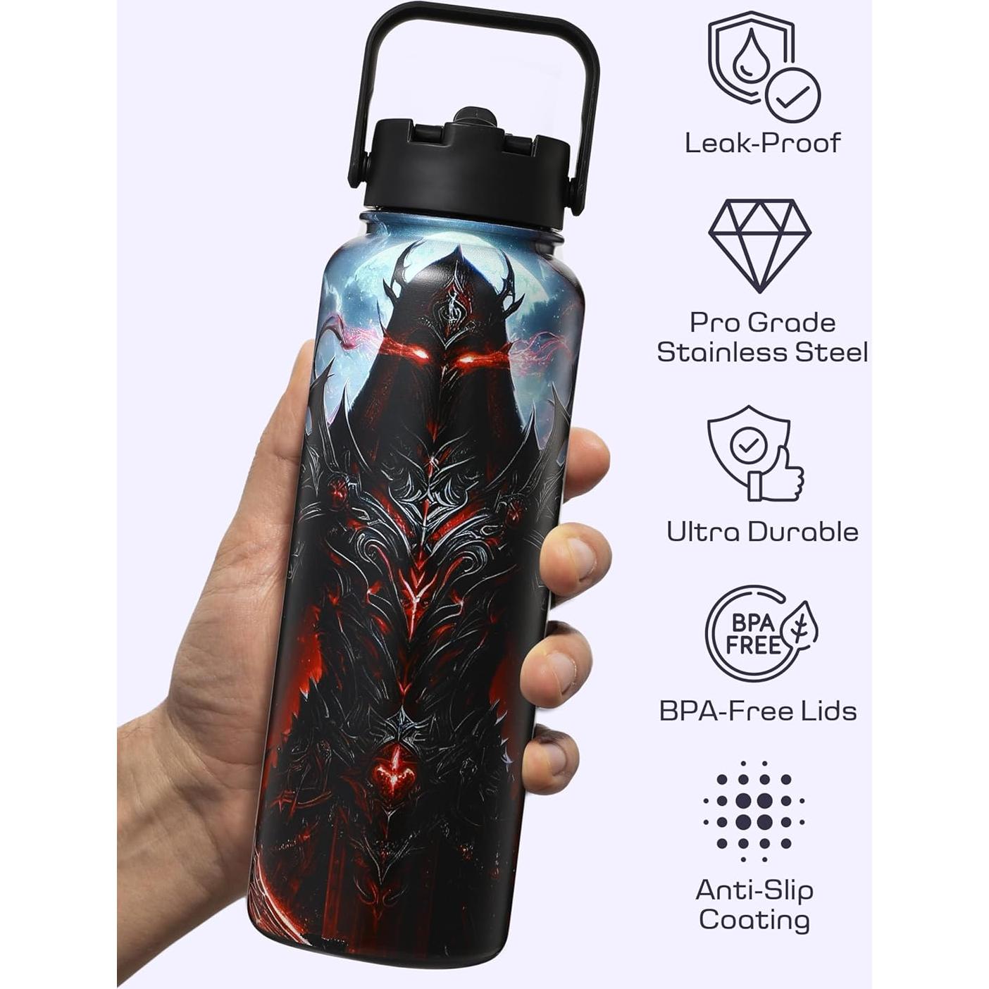 Botella de Agua Aislada 1.13L Nexus Elite - Acero Inoxidable