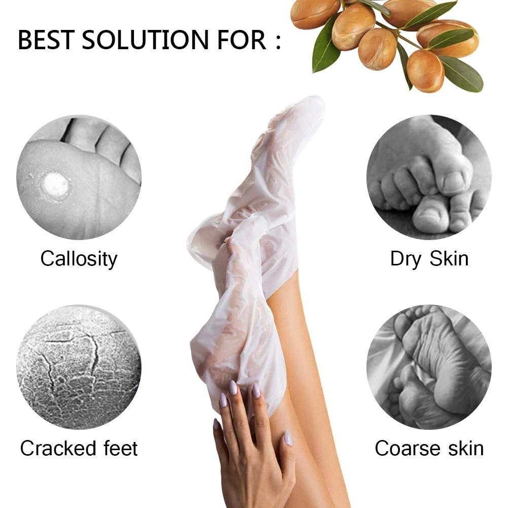 Mascarilla Hidratante para Pies MOND'SUB con Aceite de Argán - 5 Pares