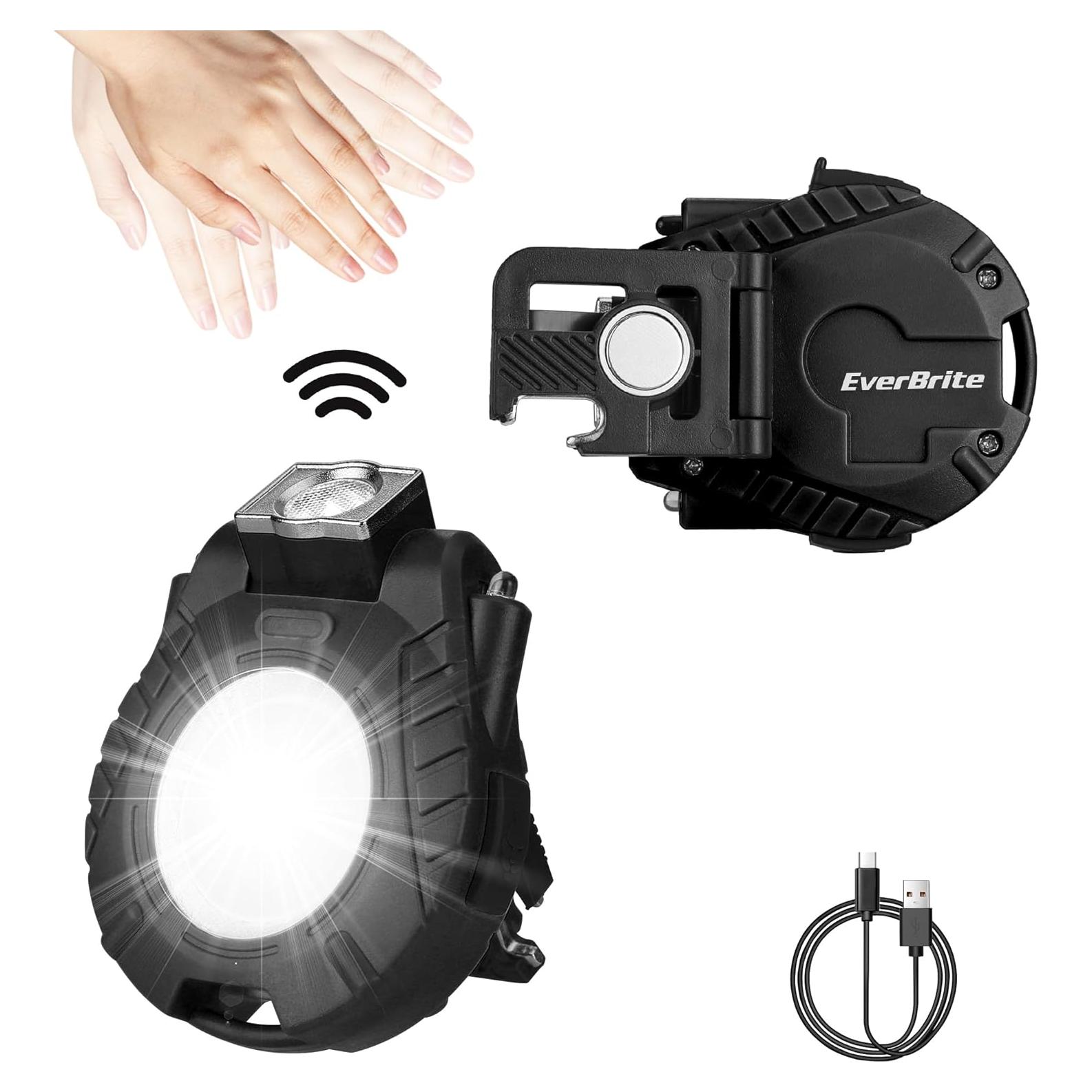 Luz de Trabajo Recargable EverBrite Mini 6 Modos Negra