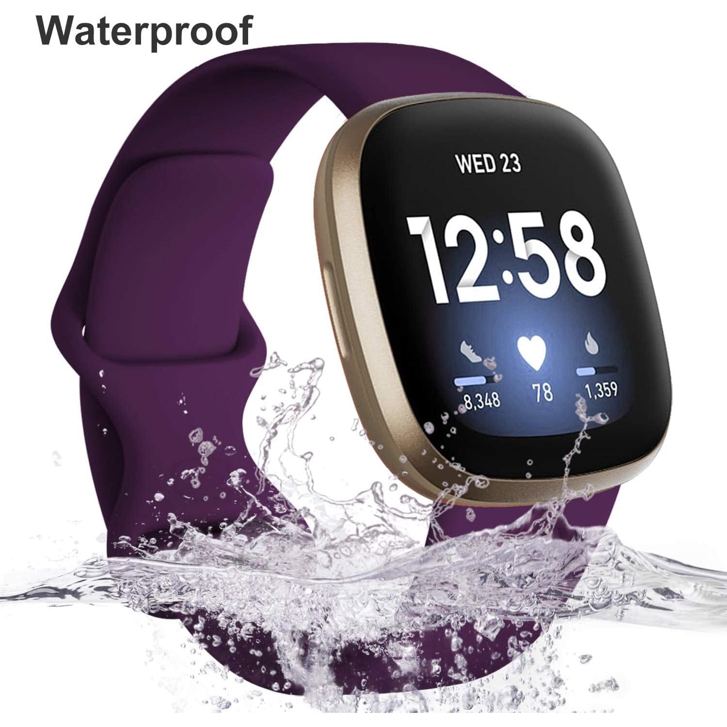 Dirrelo Bandas de Reemplazo para Fitbit Sense/Versa 3/4 - 4 Pack Pequeño