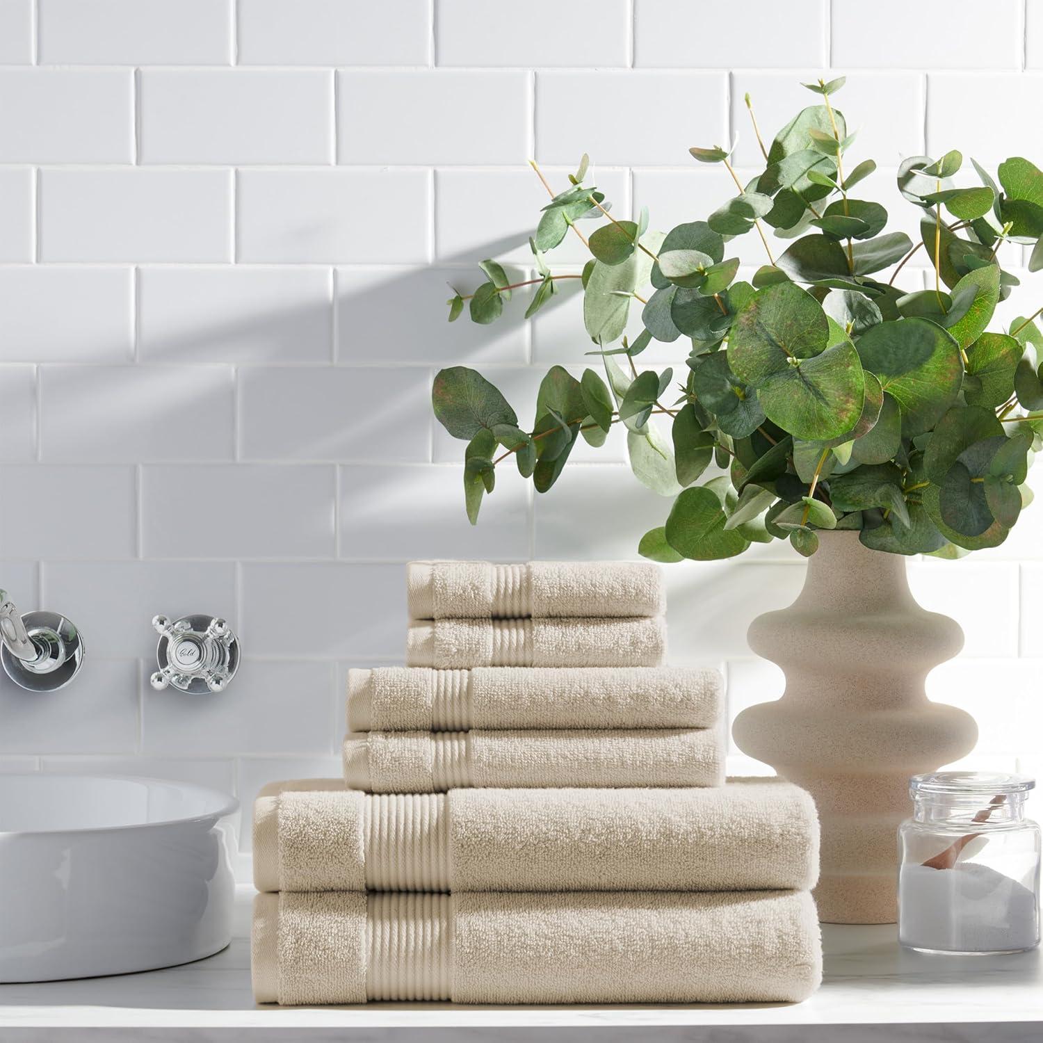 Juego de Toallas de Baño Arkwright 6 Piezas 100% Algodón