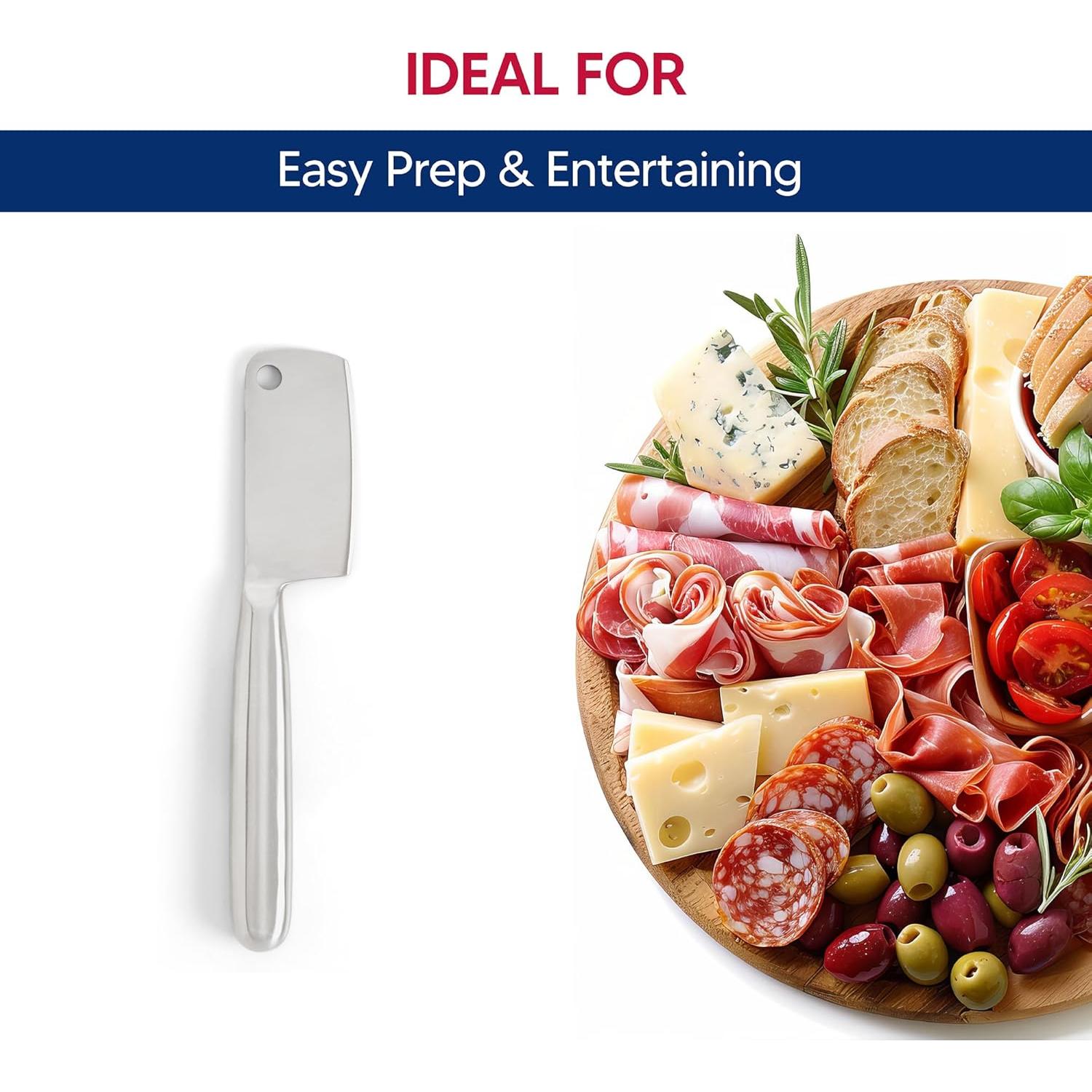 Cuchillo para Queso HIC Kitchen Acero Inoxidable 19.29 cm