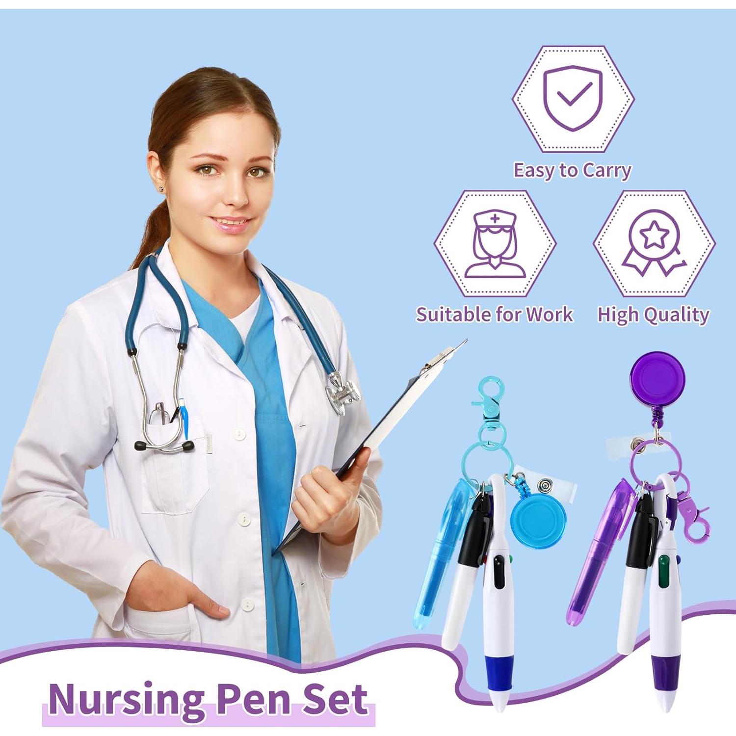 Set de 10 Mini Resaltadores y Bolígrafos Retráctiles Whaline