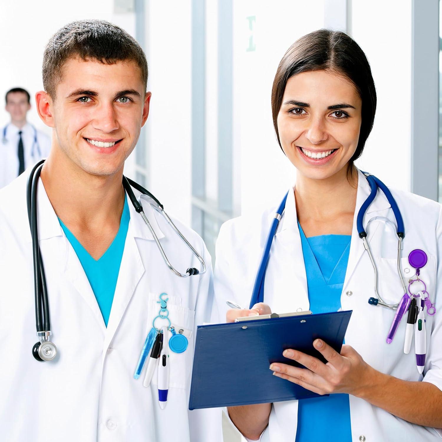 Set de 10 Mini Resaltadores y Bolígrafos Retráctiles Whaline