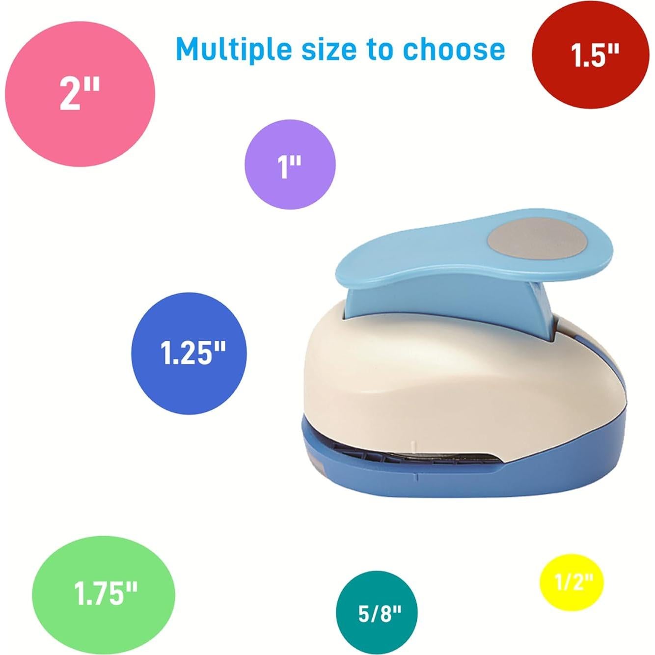 Perforadora de Círculo 25.4mm WSYHOMIE para Manualidades