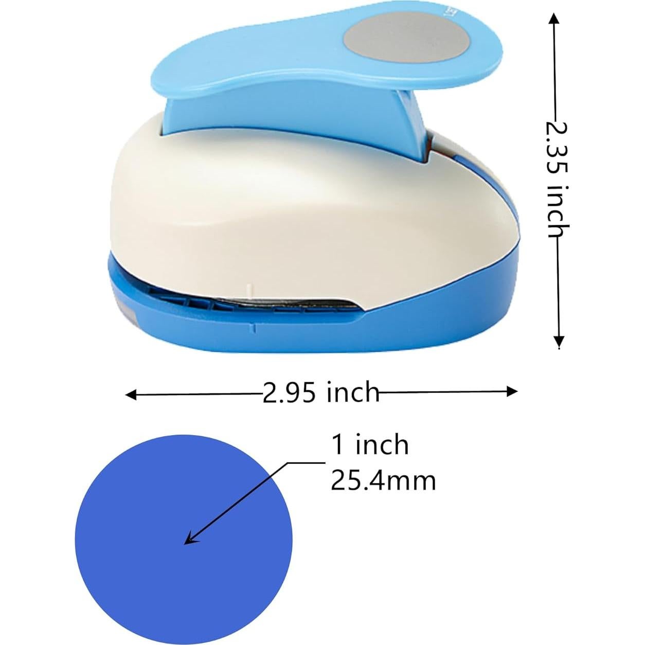 Perforadora de Círculo 25.4mm WSYHOMIE para Manualidades