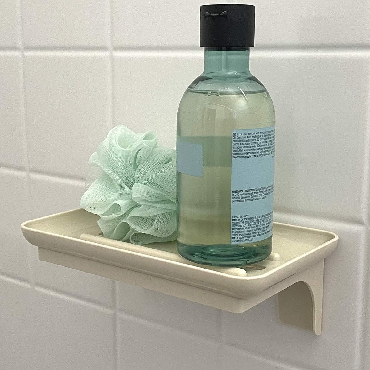 Estante de Baño Autoadhesivo McLee Creations - Crema