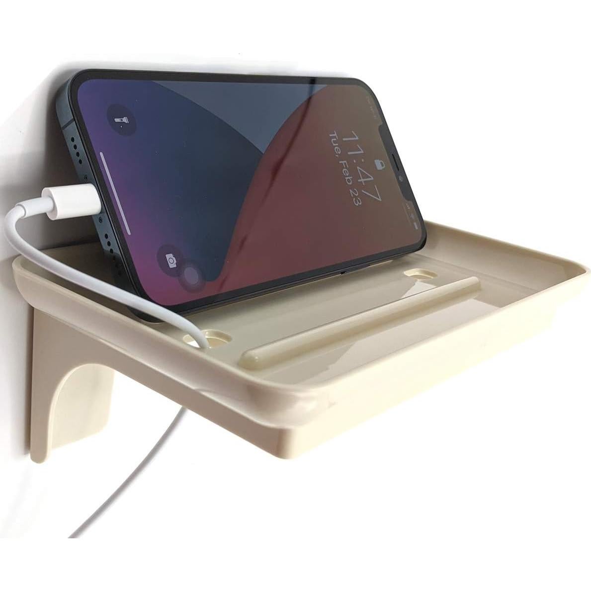 Estante de Baño Autoadhesivo McLee Creations - Crema