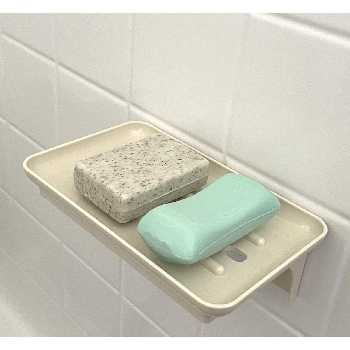 Estante de Baño Autoadhesivo McLee Creations - Crema