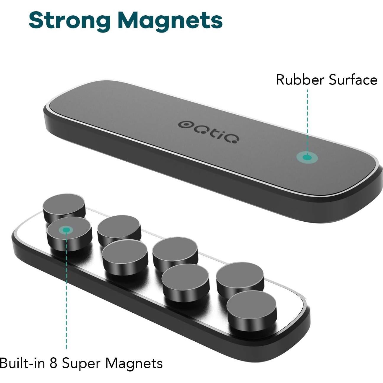 Soporte Magnético para Teléfono en Auto OQTIQ - 2 Pack