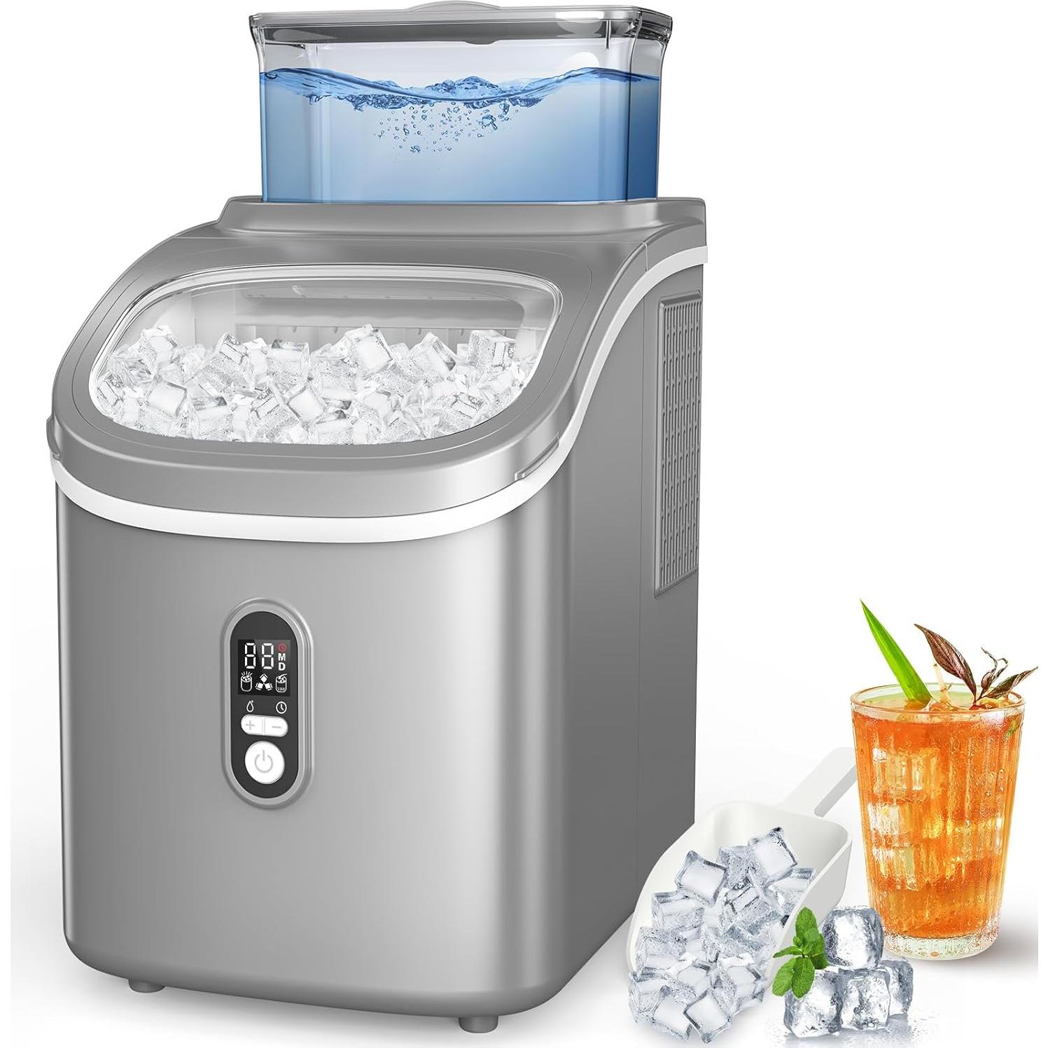 Máquina de Hielo COWSAR 30 kg/día Portátil Gris