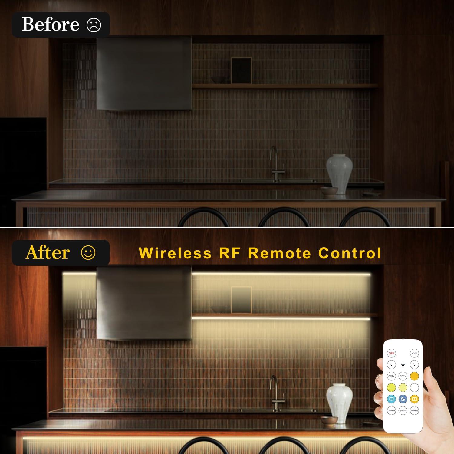 Tira de luz LED COB regulable Pandery 2m CCT 2700K-6500K