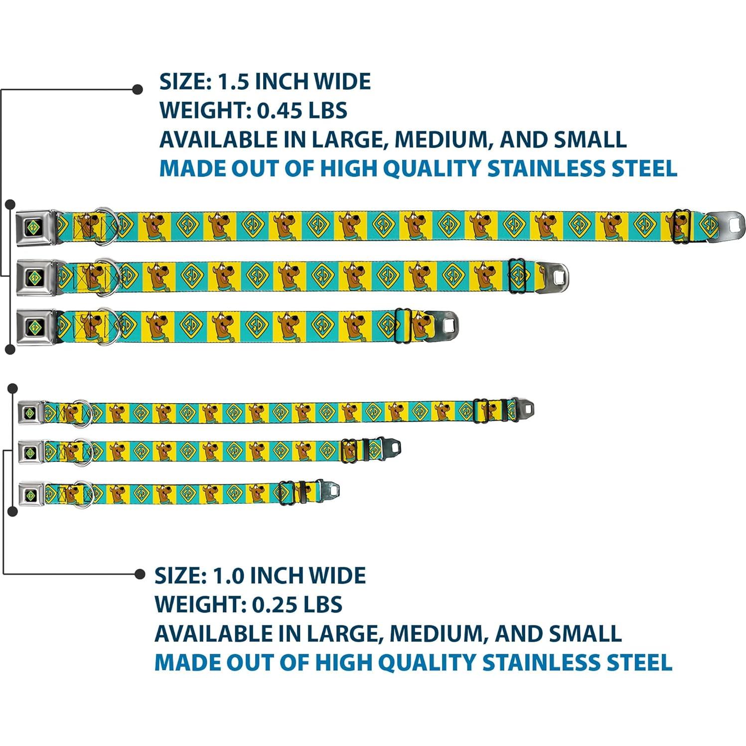 Collar para Perros Scooby Doo Buckle-Down 24.1-33 cm 2.5 cm