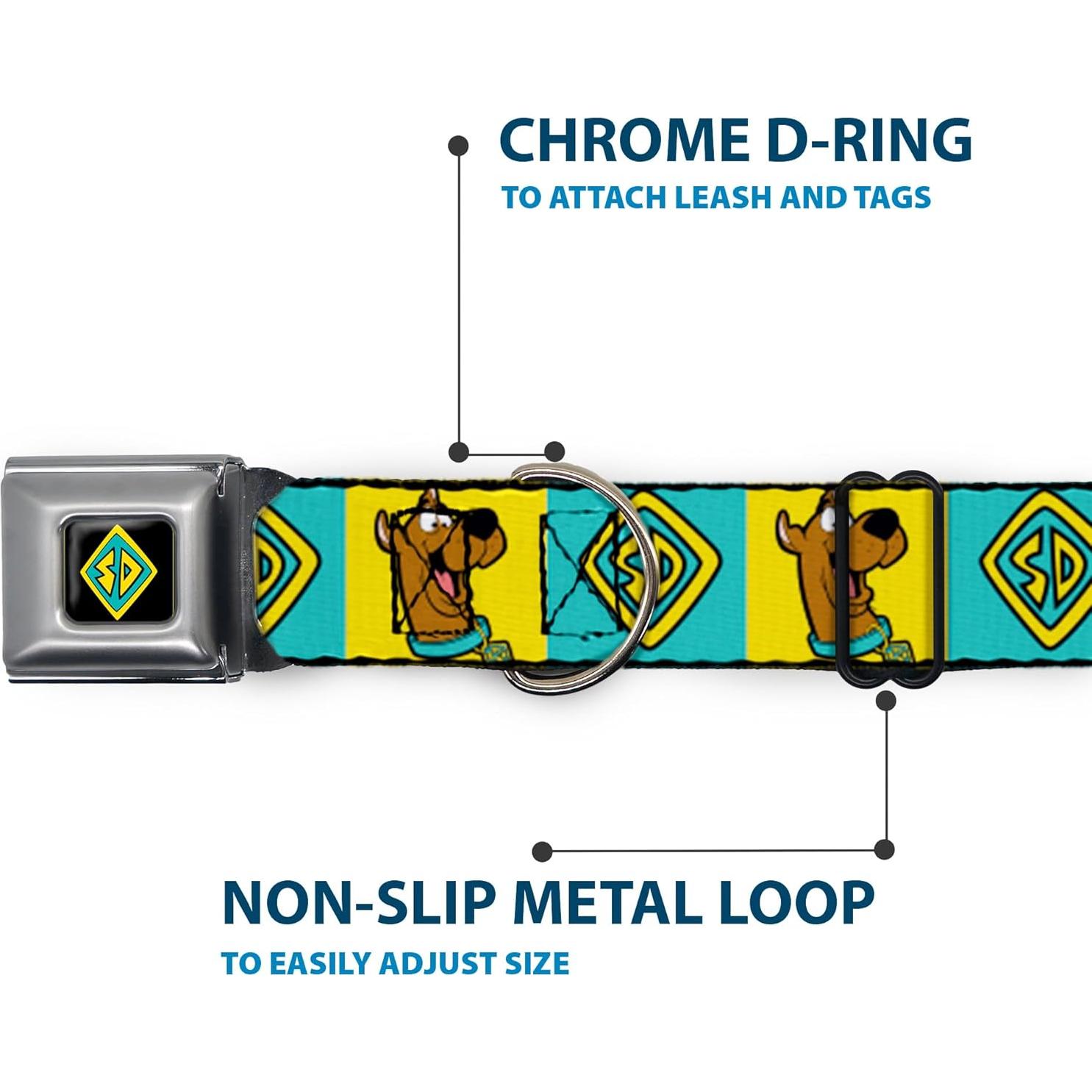 Collar para Perros Scooby Doo Buckle-Down 24.1-33 cm 2.5 cm