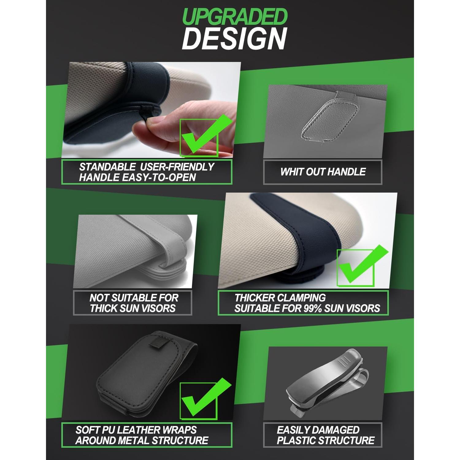 Soporte de Gafas de Sol Teoenix TE-DG-002 Beige - 2 Piezas