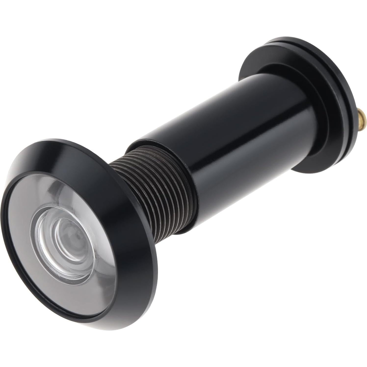 Mirilla de Puerta HOJLKLD de Latón Negro 200 Grados 16 mm