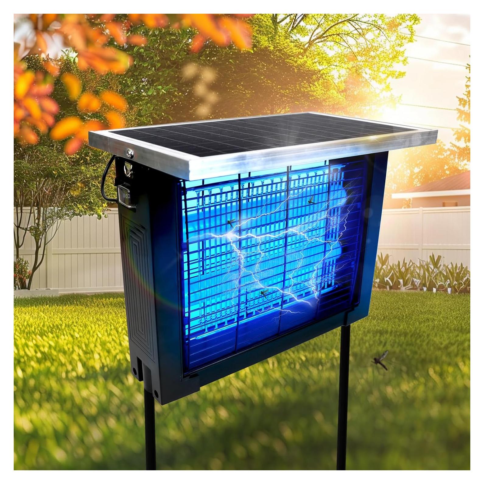Zapper Solar de Insectos Coospider-Repta 185.8 m² Portátil
