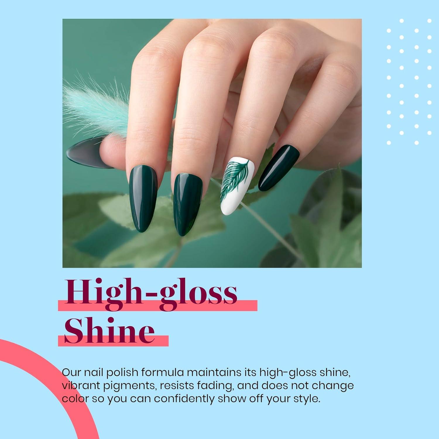 Esmalte de Uñas en Gel Beetles Verde Esmeralda 15ml