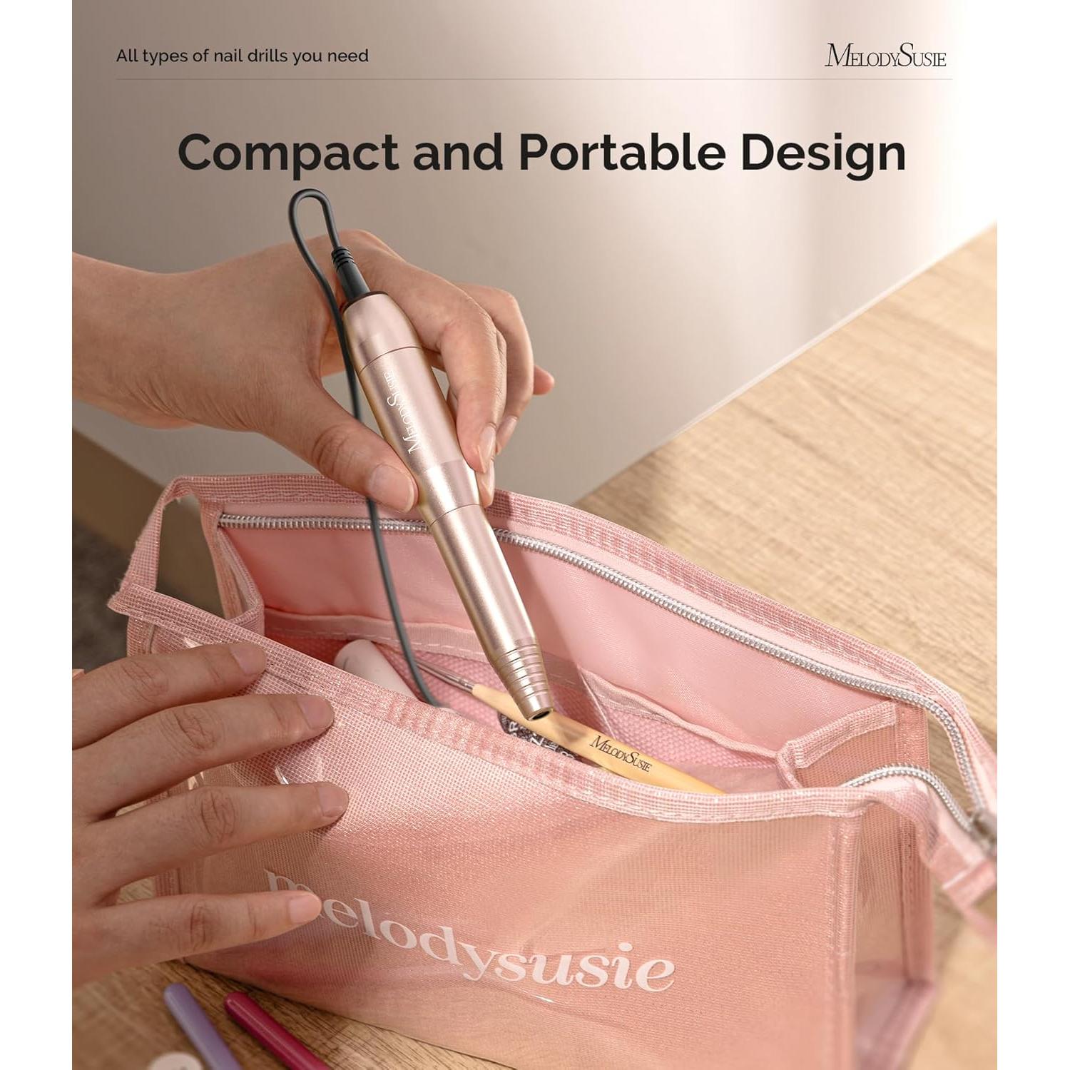 Taladro de Uñas Eléctrico MelodySusie PC120I USB Portátil