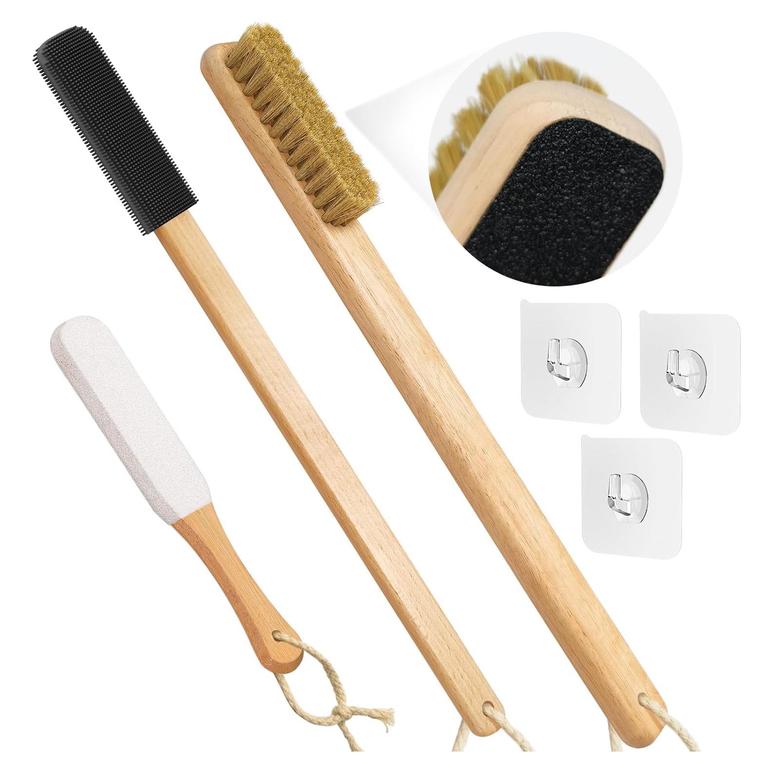 Juego de Cepillos de Limpieza ELFRhino - Cuidado de Pies y Cuerpo