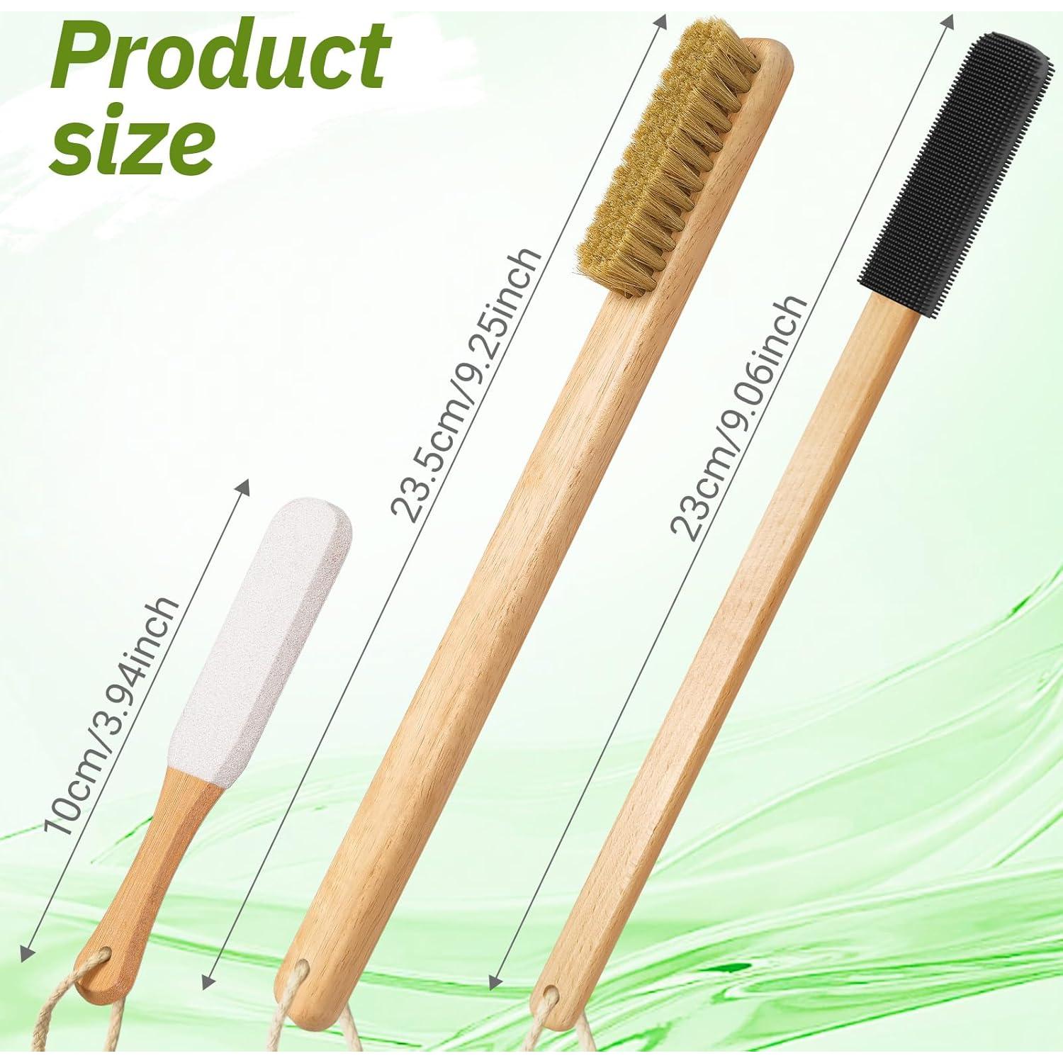 Juego de Cepillos de Limpieza ELFRhino - Cuidado de Pies y Cuerpo