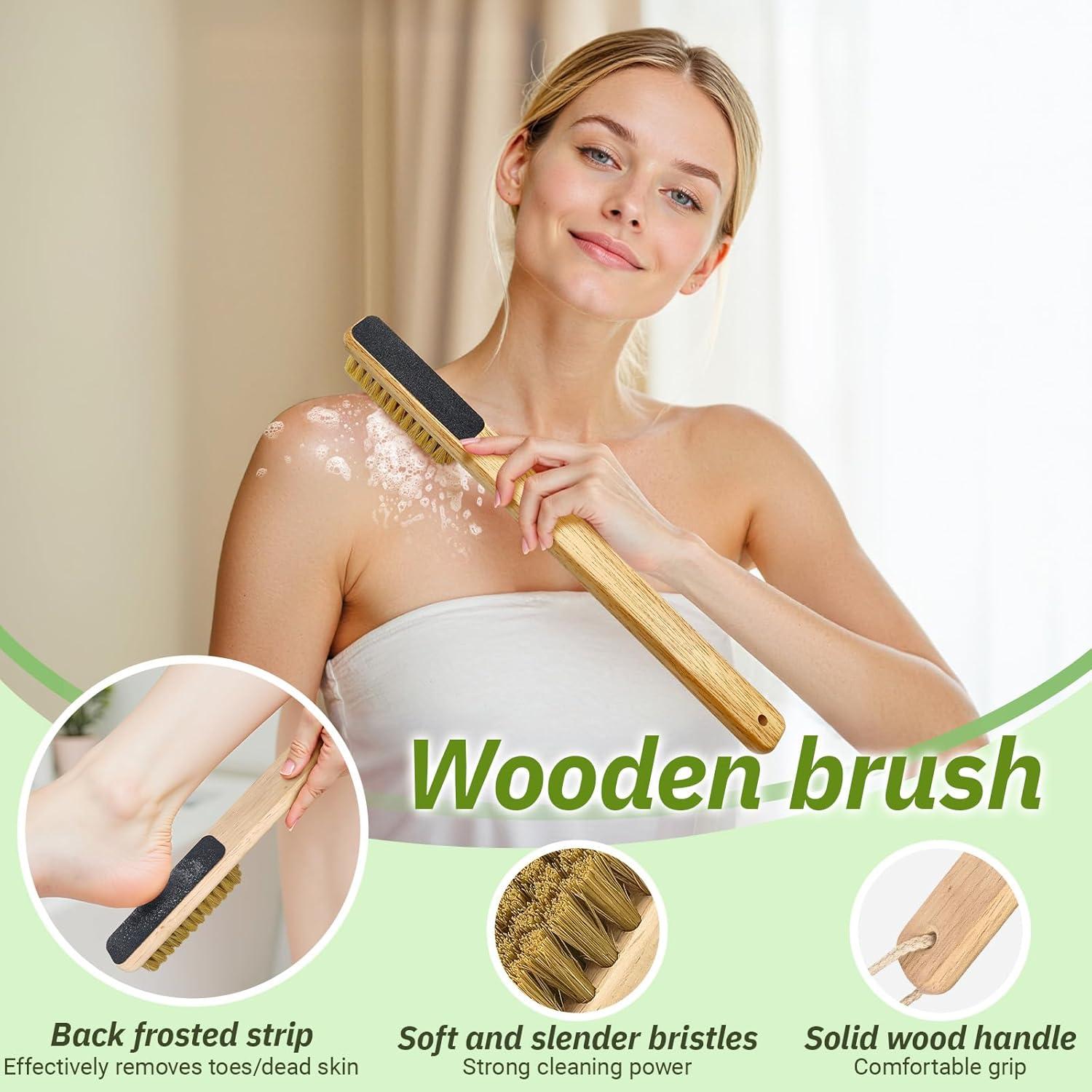 Juego de Cepillos de Limpieza ELFRhino - Cuidado de Pies y Cuerpo