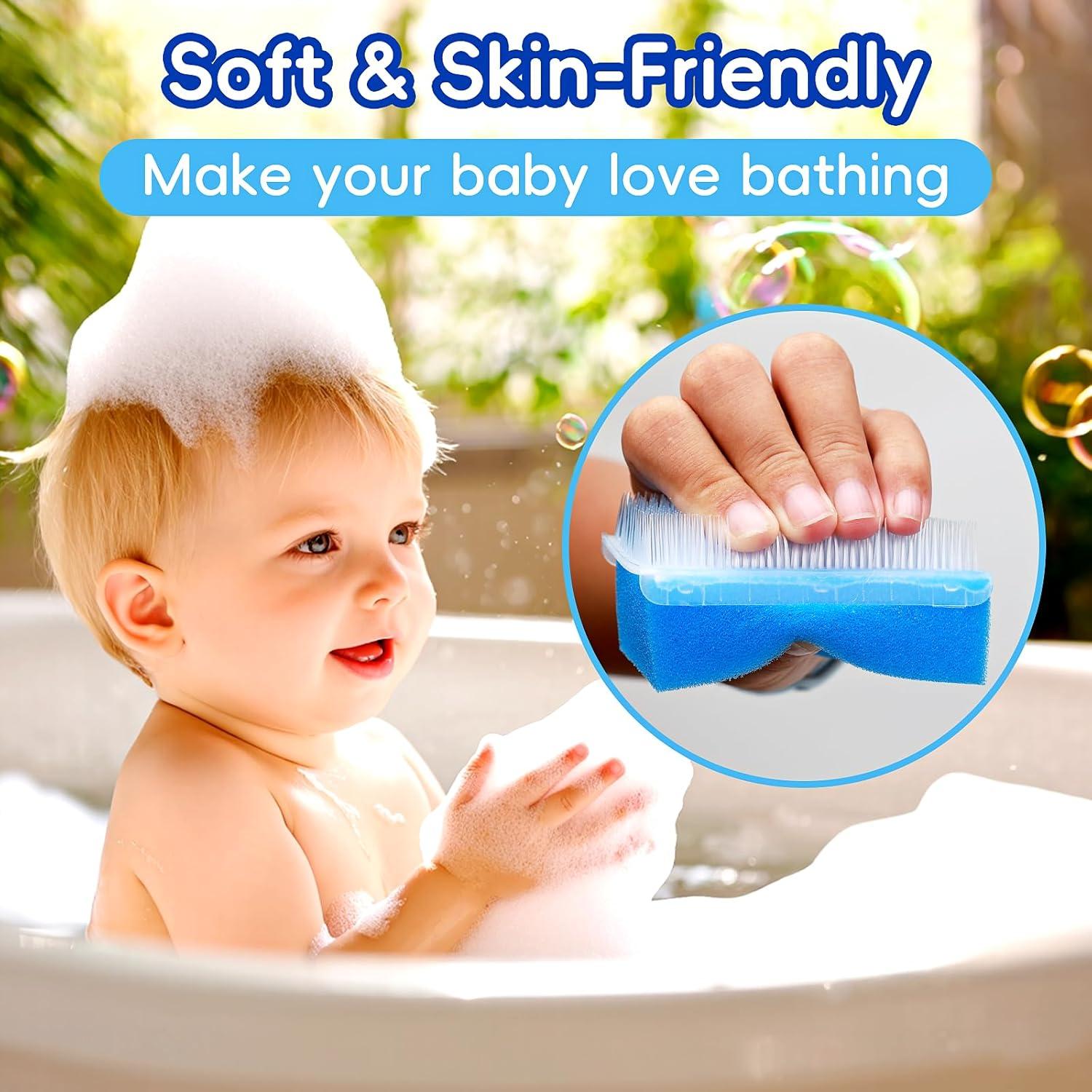 Kit de Cepillos para Costra Láctea YESYBC - 5 Piezas Azul