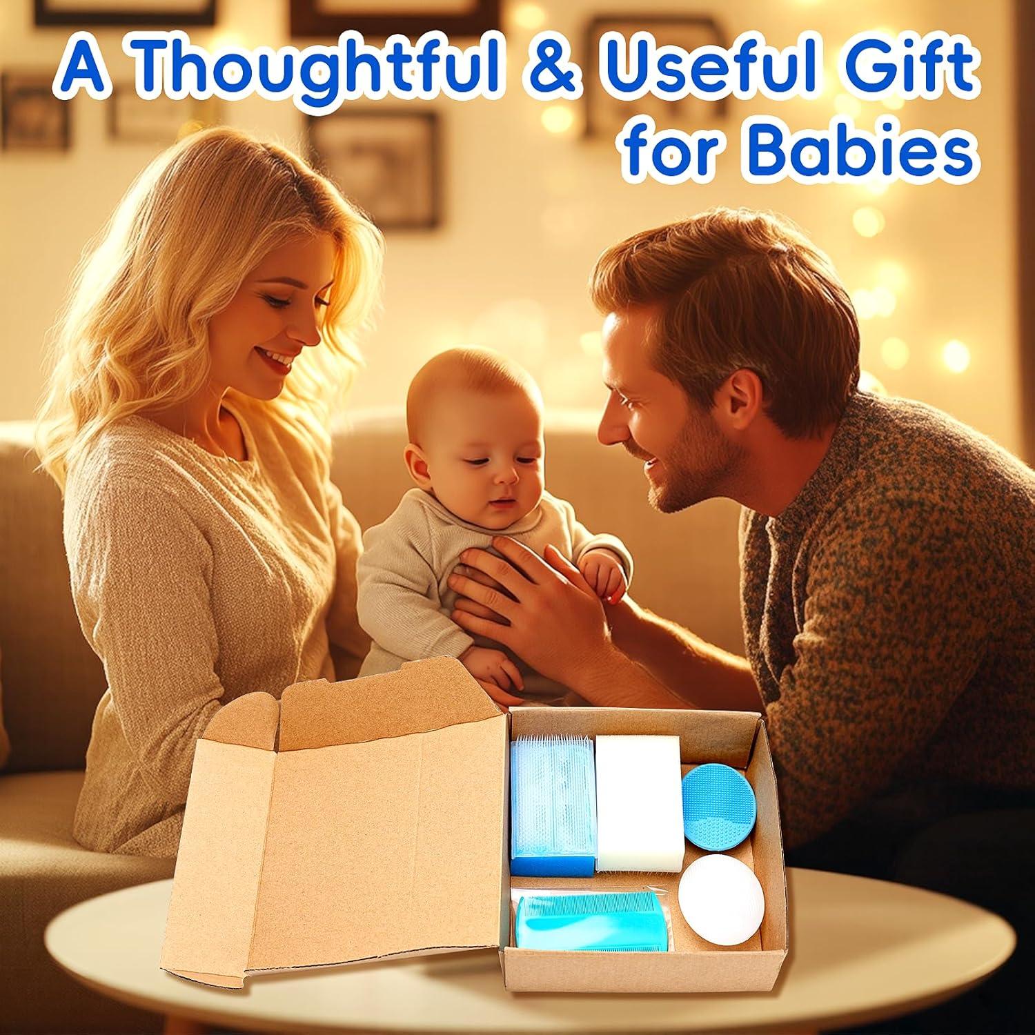 Kit de Cepillos para Costra Láctea YESYBC - 5 Piezas Azul