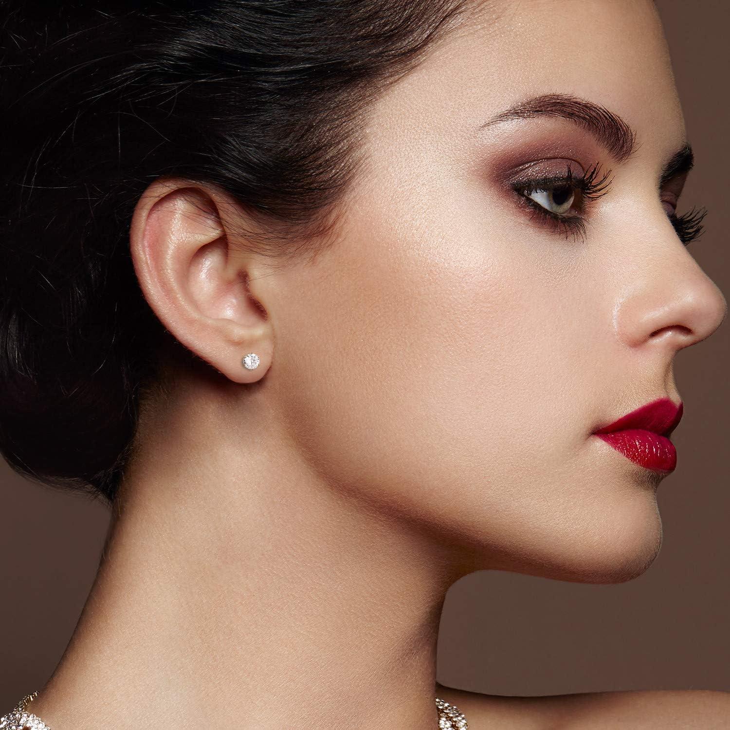 Pendientes Magnéticos Clip On Rofusn Oro 6 Piezas 6-8mm