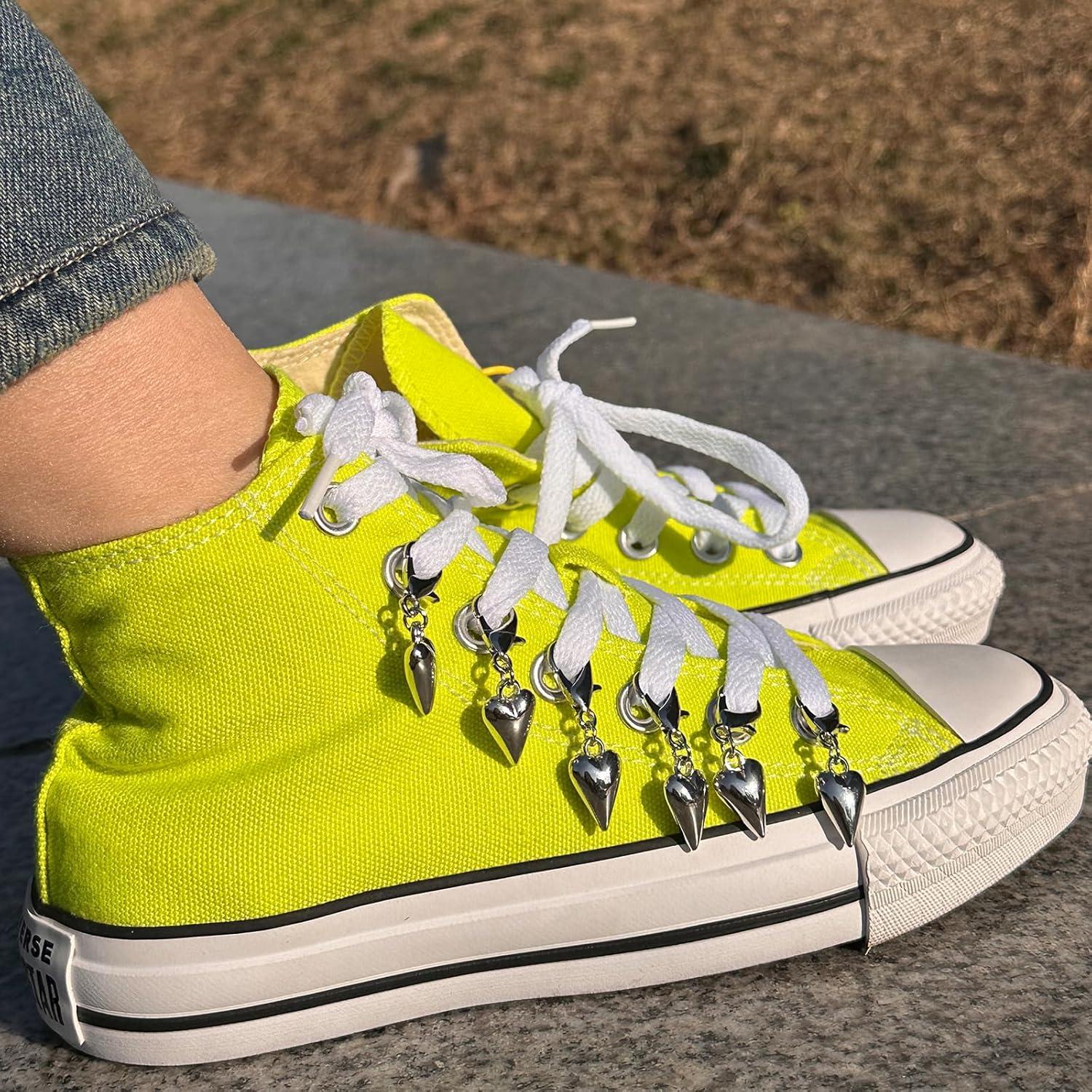 Encantos de Cordones para Zapatillas Punk Plata - Accesorios DIY