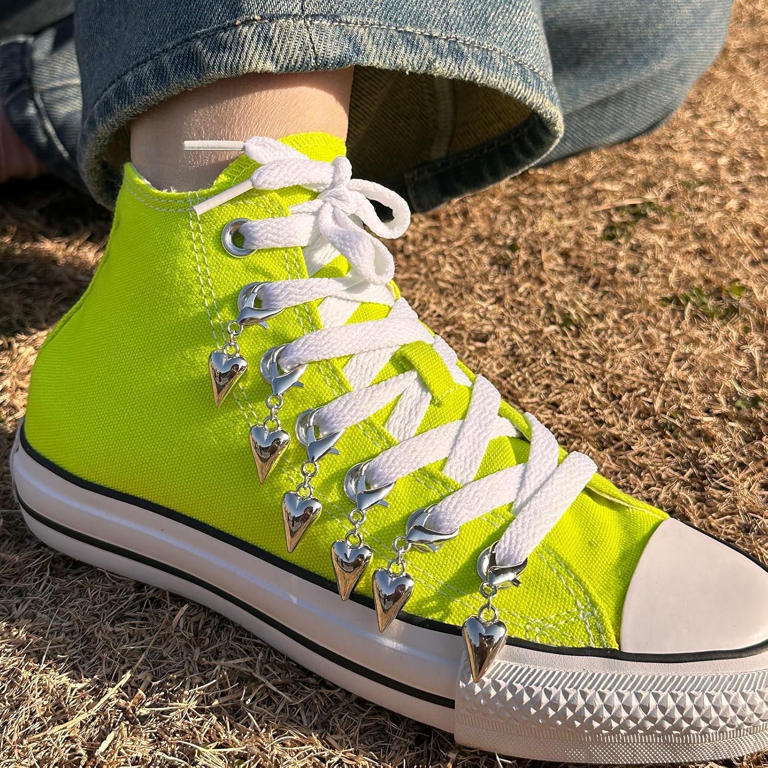 Encantos de Cordones para Zapatillas Punk Plata - Accesorios DIY