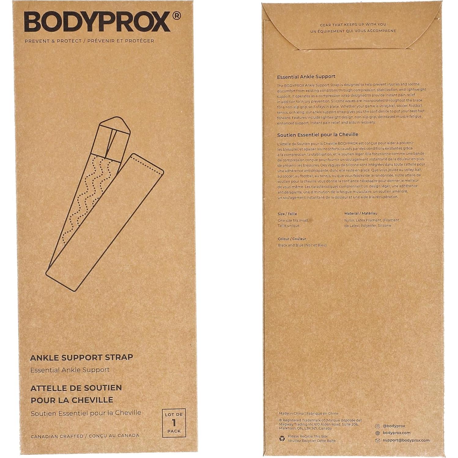 Faja de Soporte para Tobillo Bodyprox Ajustable Unisex