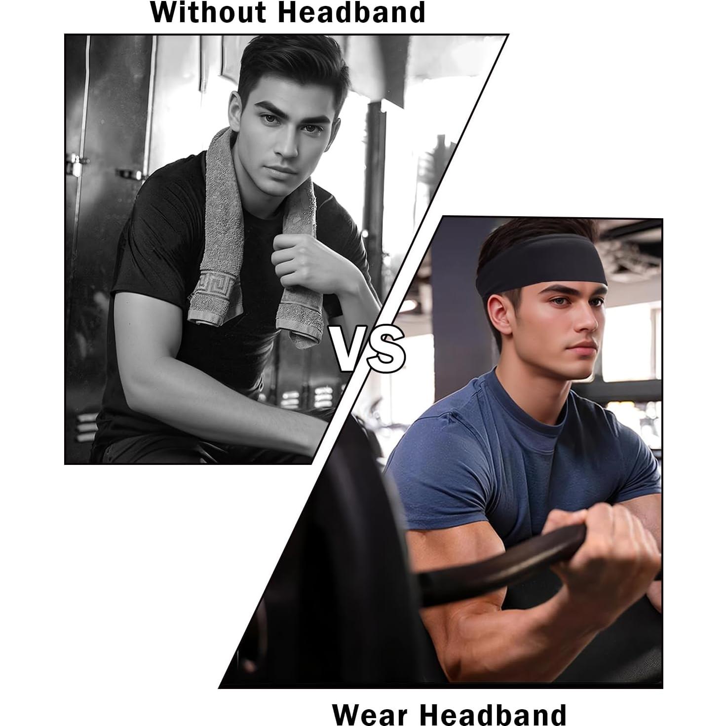 Cinta para la cabeza JHYWELL antideslizante unisex para sudor