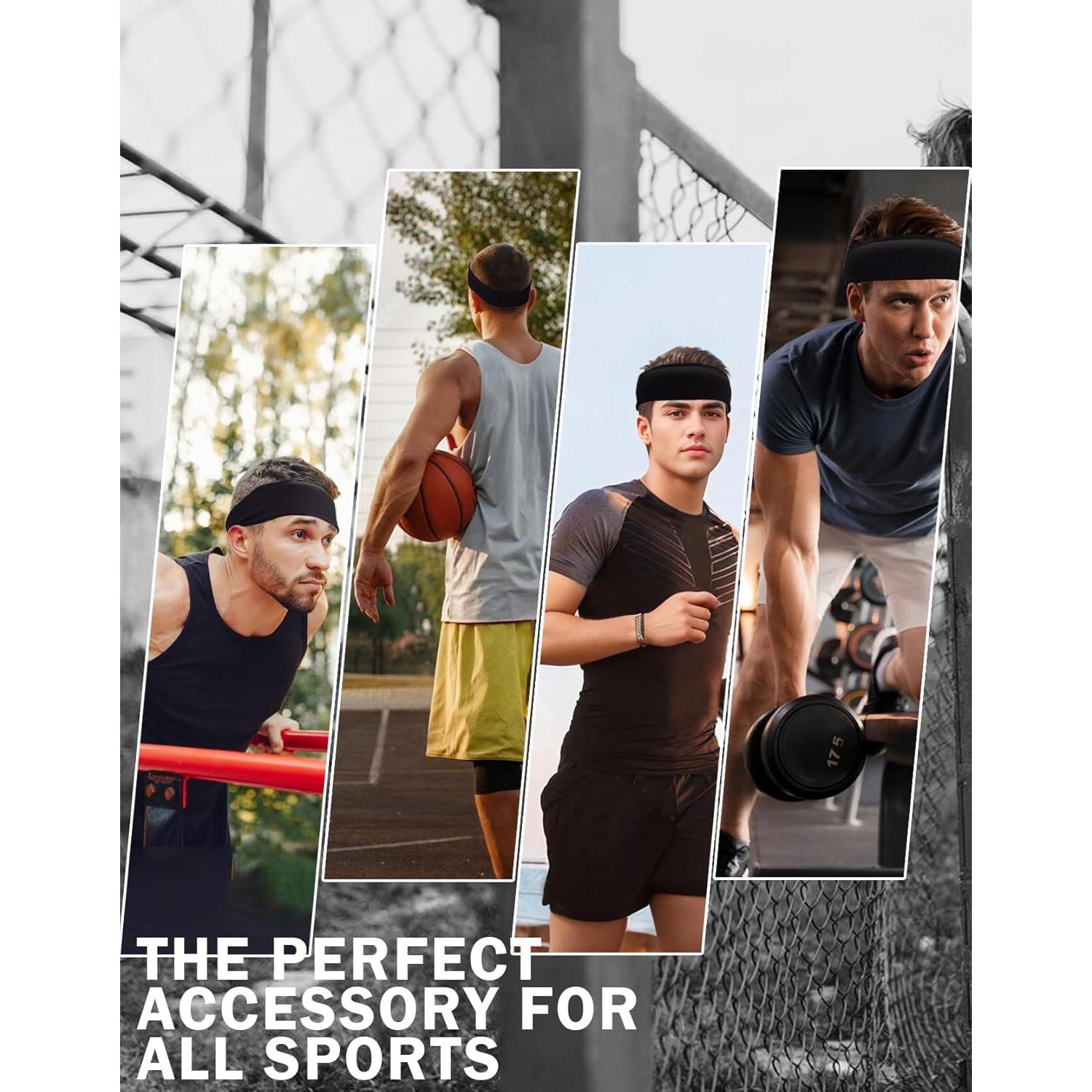 Cinta para la cabeza JHYWELL antideslizante unisex para sudor