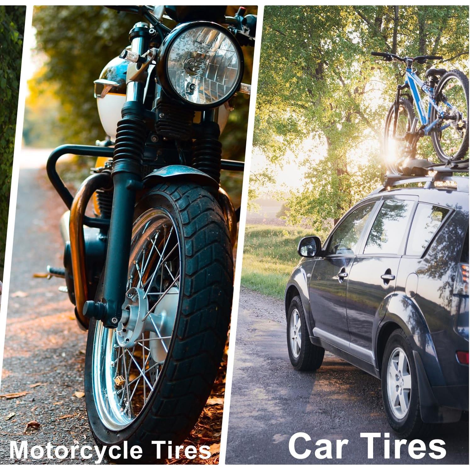 Bomba de Bicicleta GOBKO D2 con Manómetro 160 PSI Negra