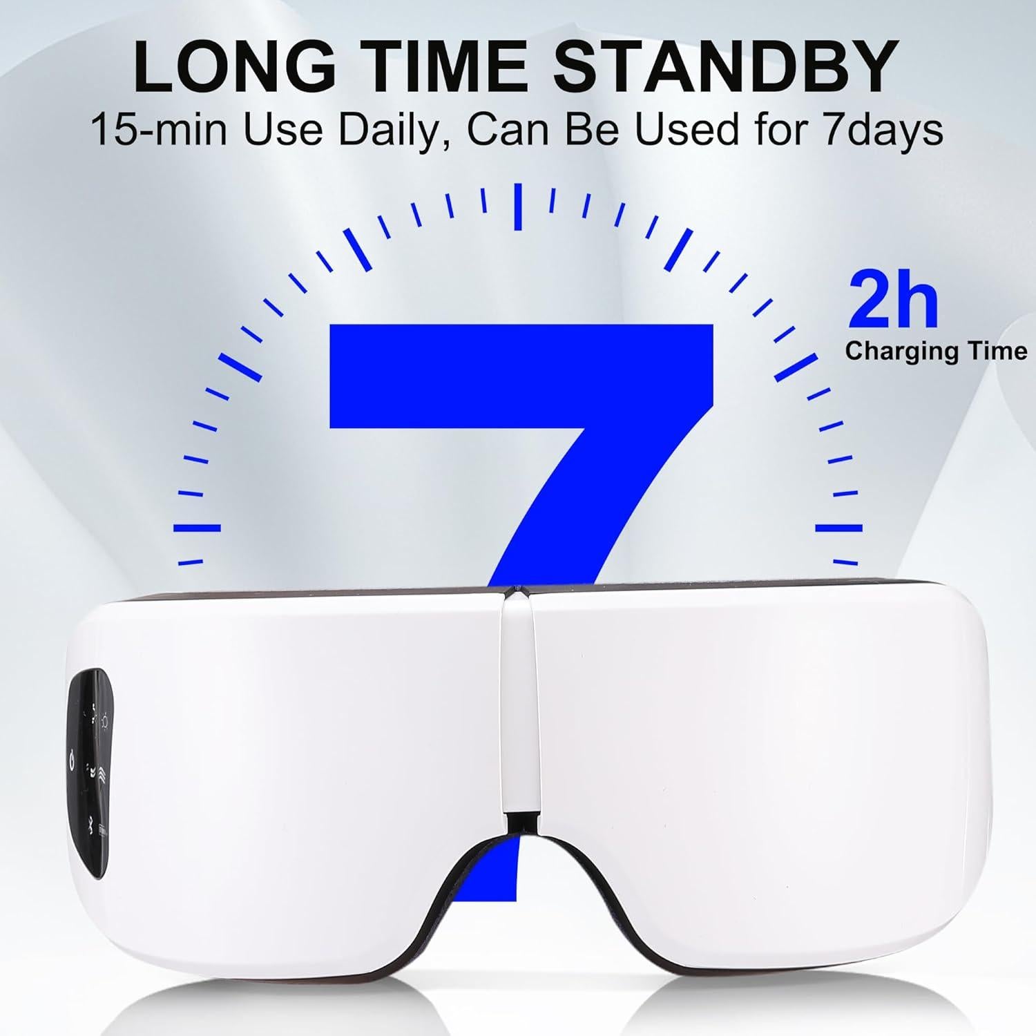 Masajeador de Ojos ESLYYDS MSK Calor y Compresión Plegable