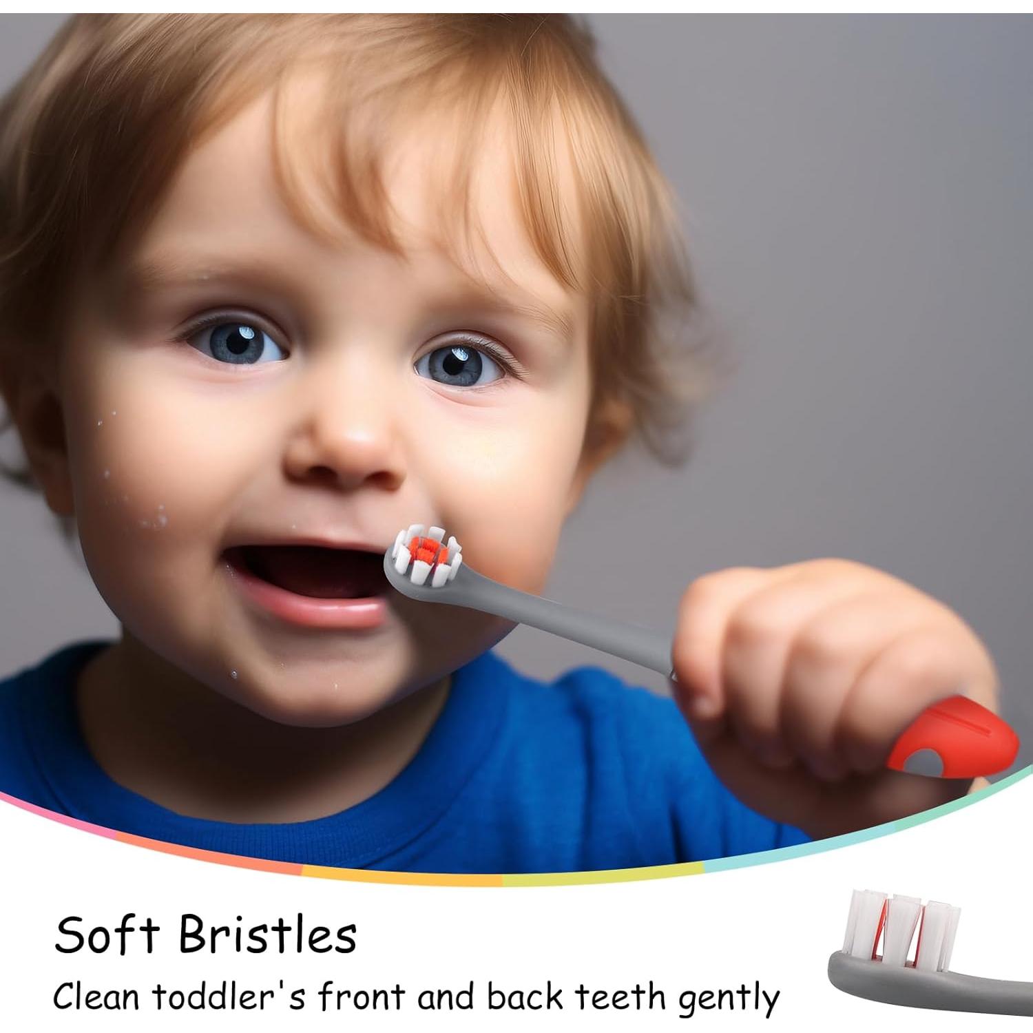 Cepillo de dientes Mombella Mariquita para niños 2-4 años