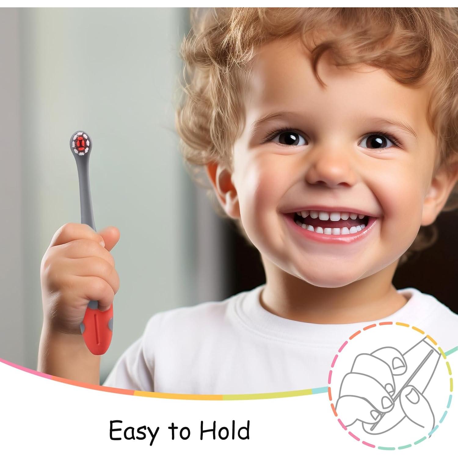 Cepillo de dientes Mombella Mariquita para niños 2-4 años