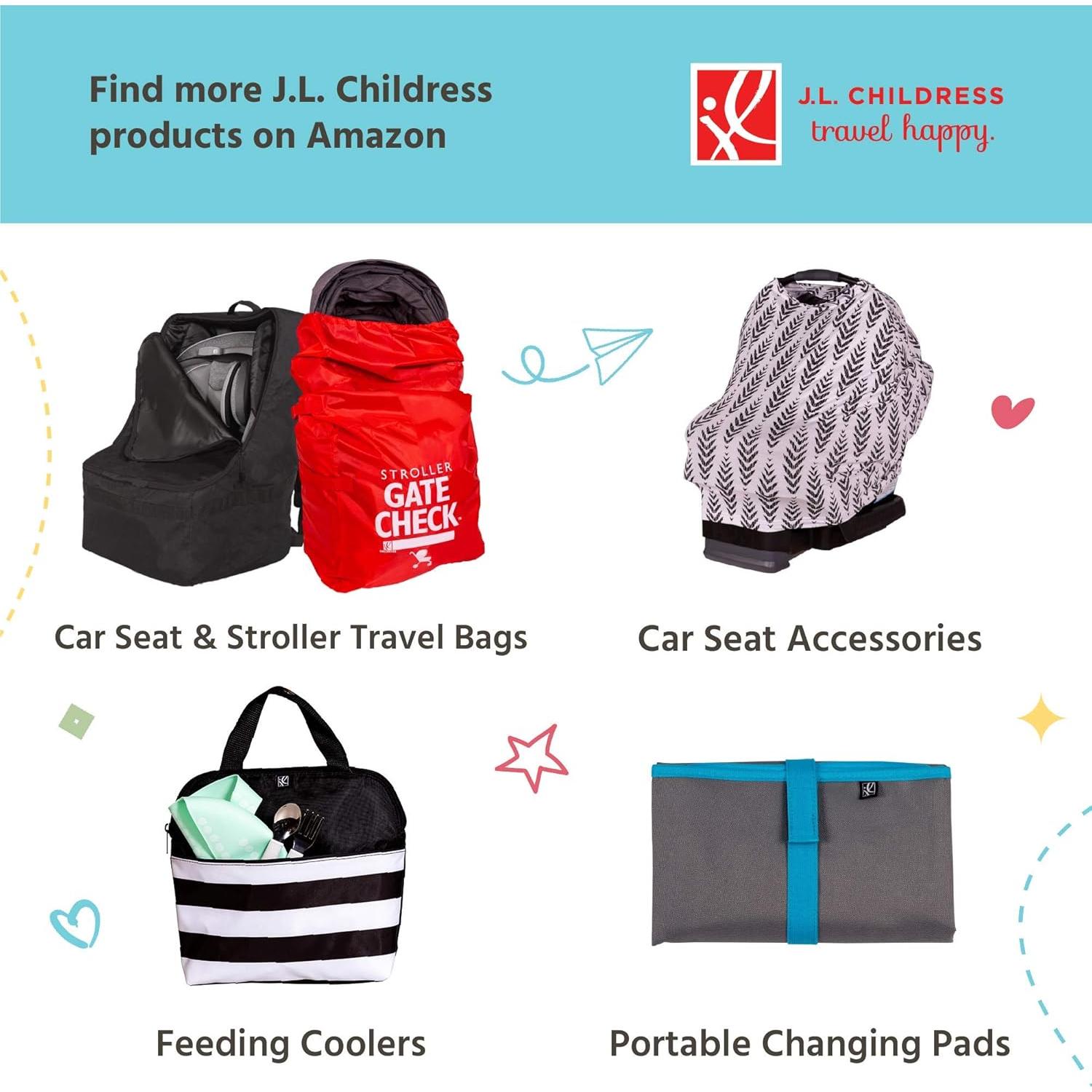 Bandeja para Padres J.L. Childress Cargo 'N Drinks - Negro