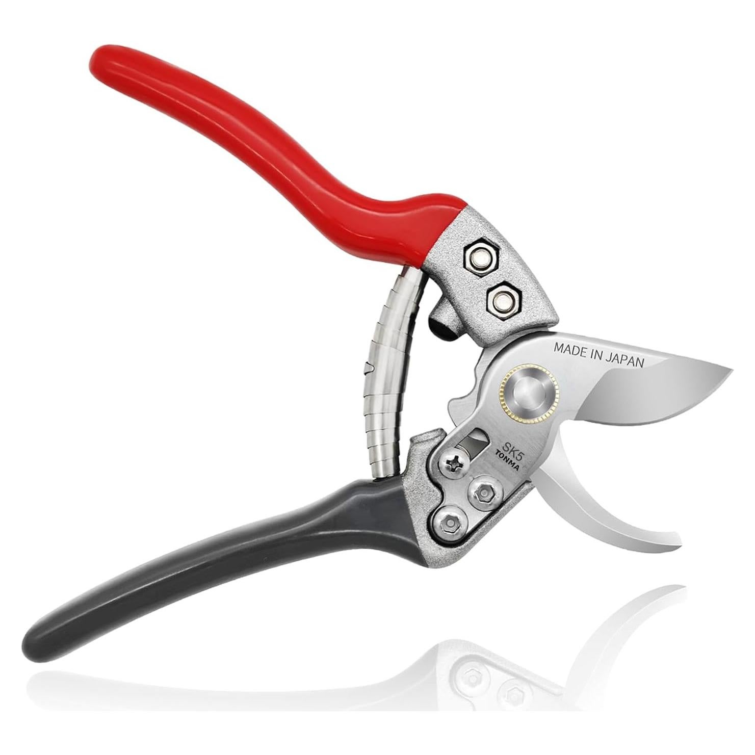 Tijeras de podar TONMA JP 19 cm Bypass Acero SK5 Ergonomicas