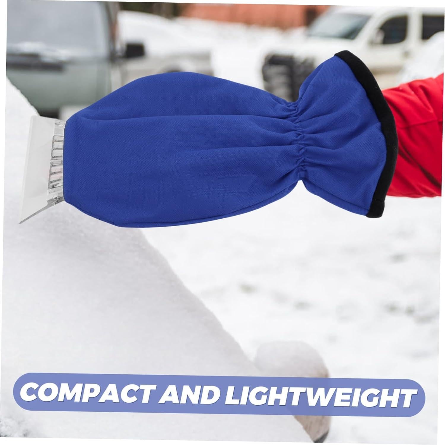 Guante Raspador de Hielo HOLIDYOYO Multifuncional Azul