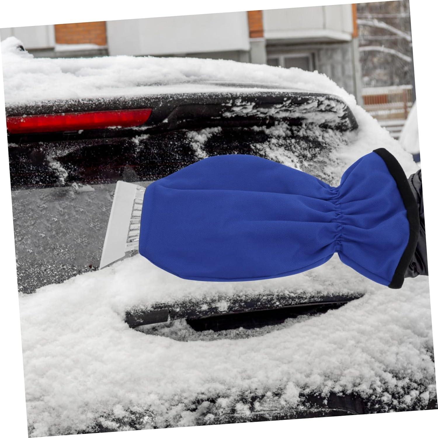 Guante Raspador de Hielo HOLIDYOYO Multifuncional Azul