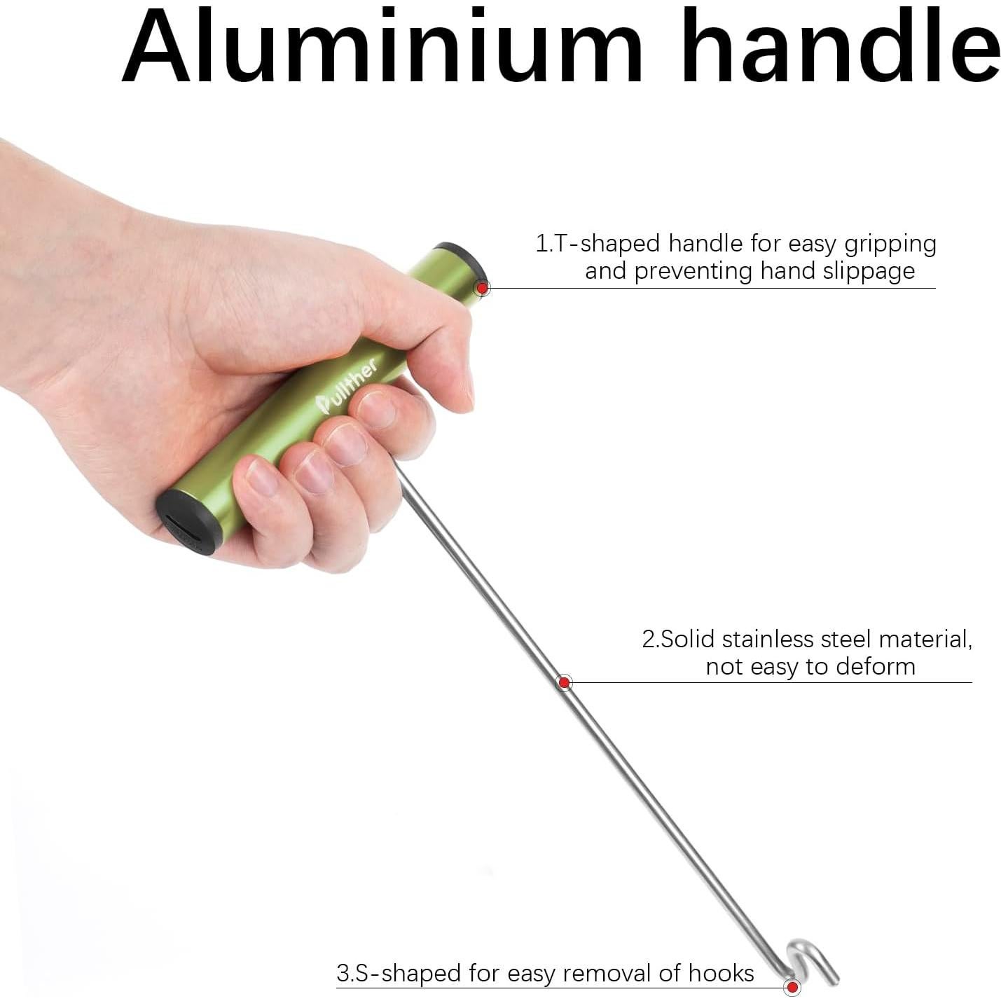 Herramienta para quitar anzuelos Pullther H01 26 cm Acero Inoxidable