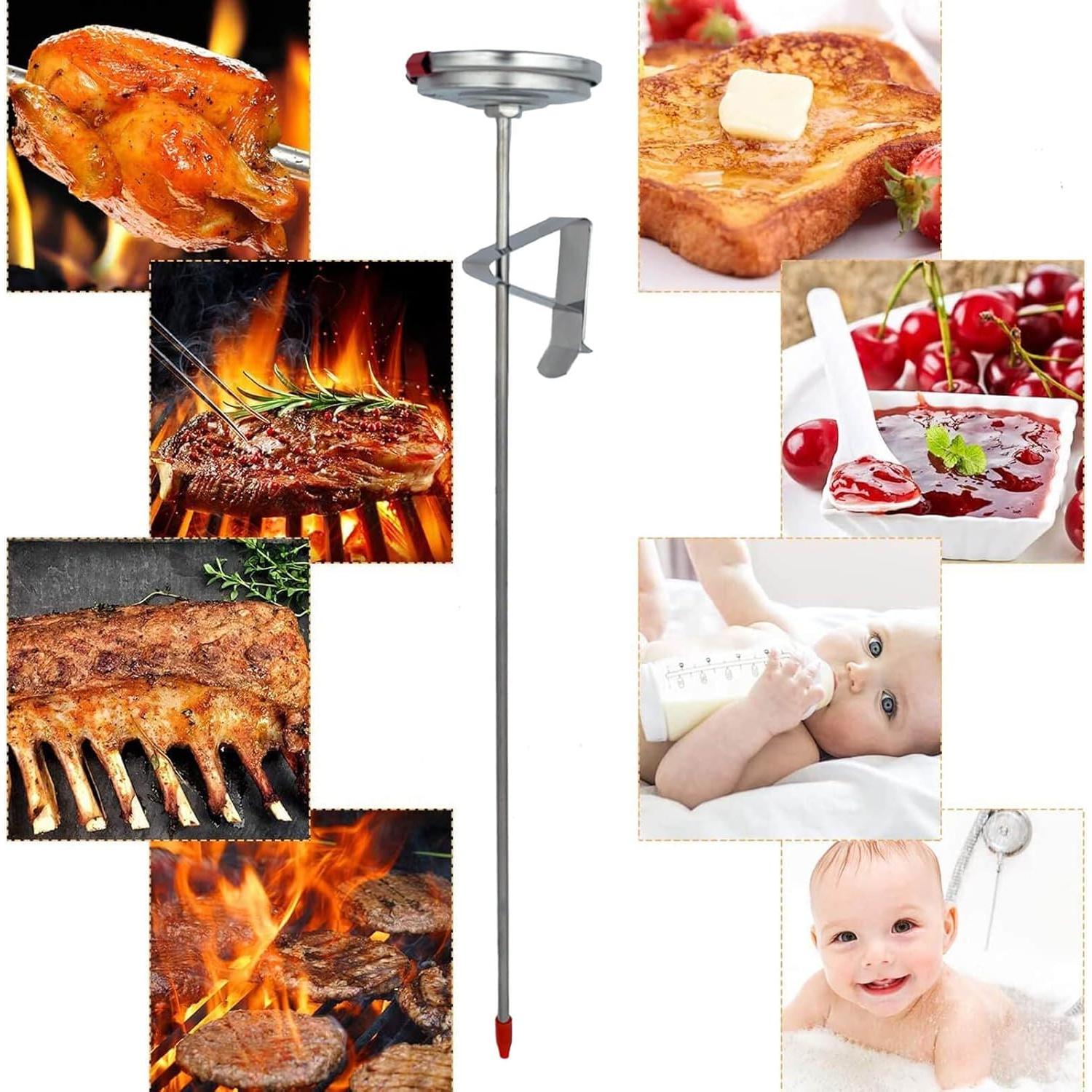 Termómetro de Cocina Globotech H-15 Acero Inoxidable 30.48 cm