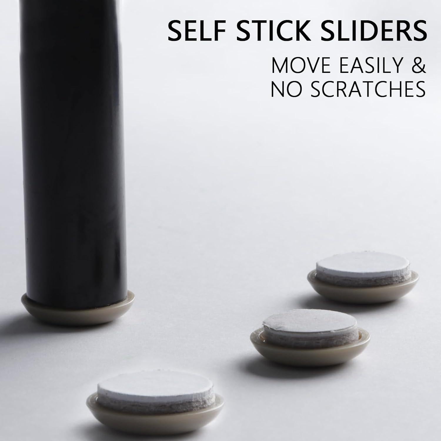 Deslizadores de Muebles Autoadhesivos Kayzn 24 PCS 2.54 cm