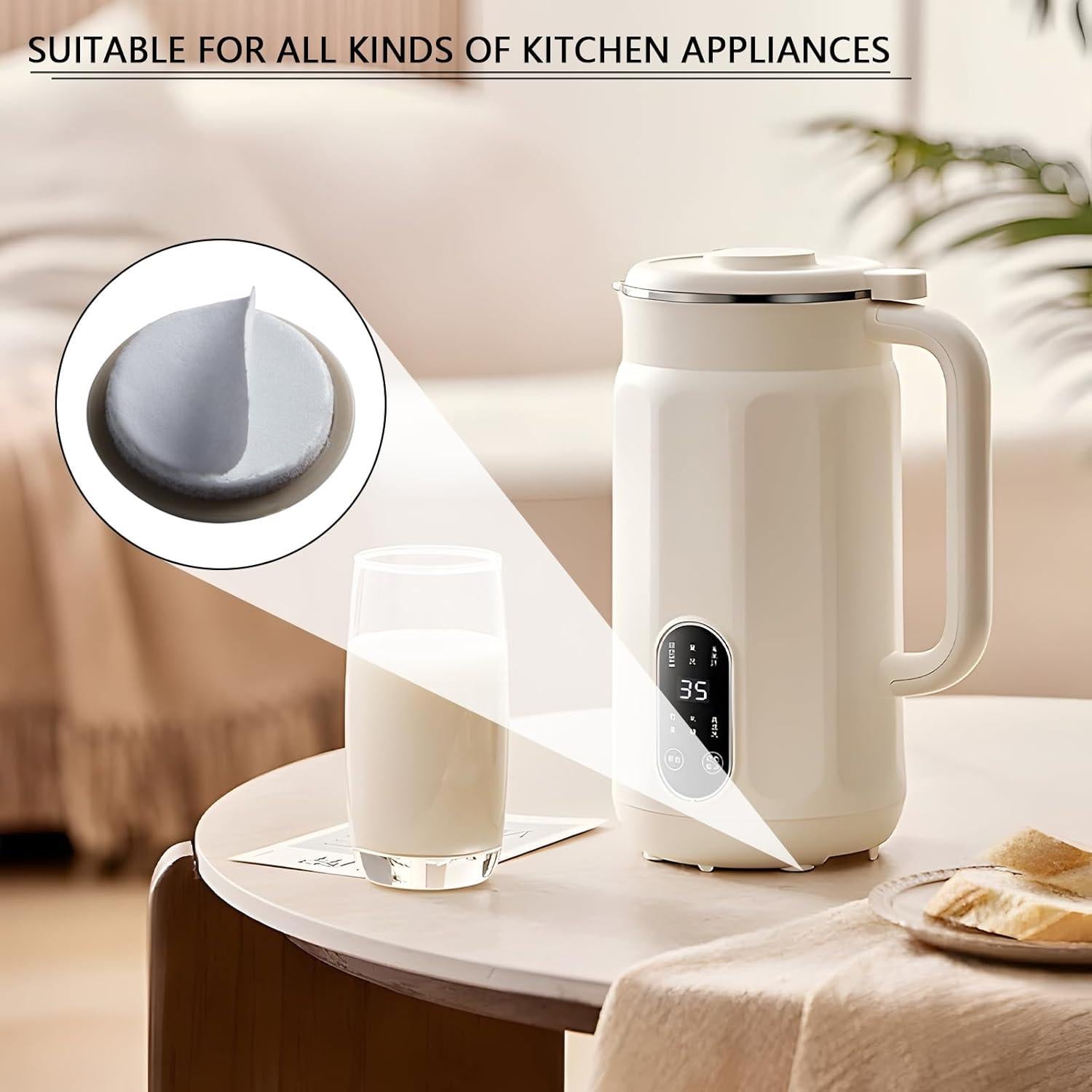 Deslizadores de Muebles Autoadhesivos Kayzn 24 PCS 2.54 cm