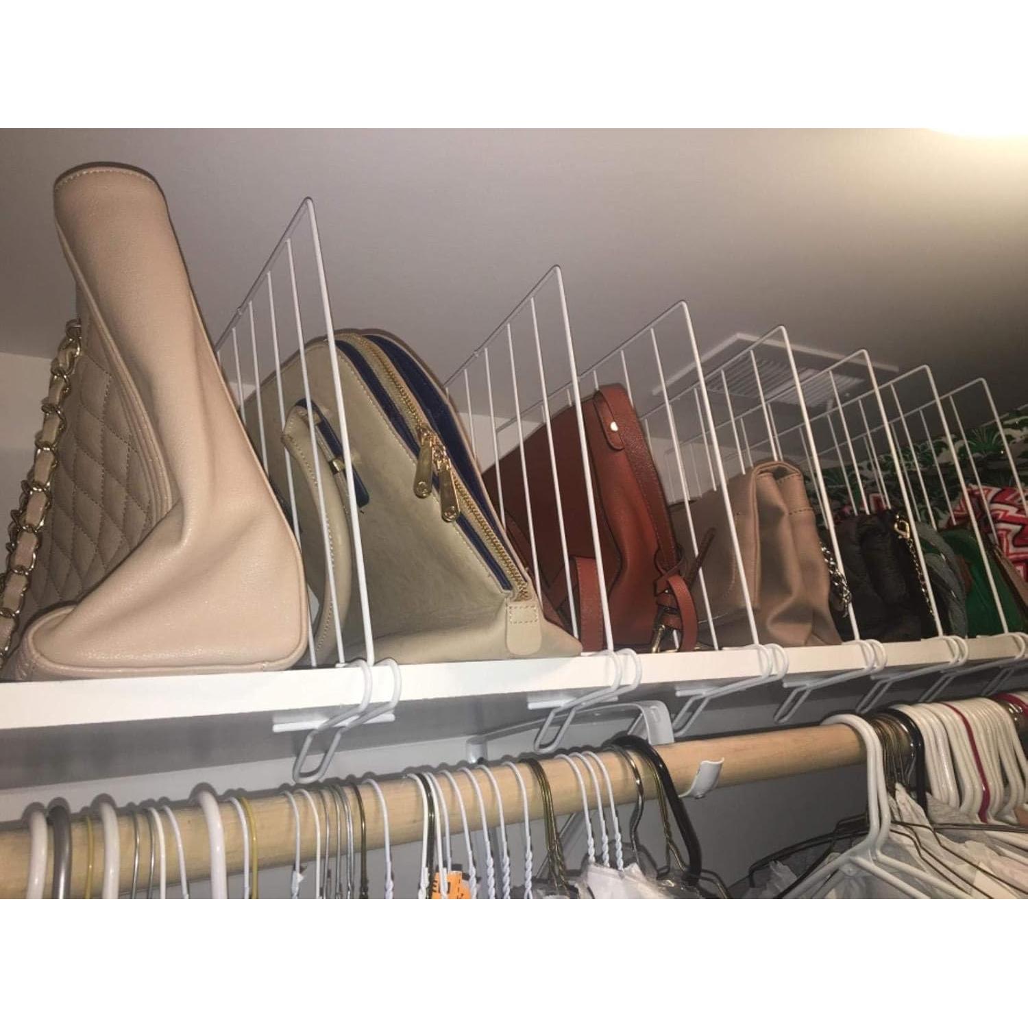 Conjunto de 4 Divisores de Estante Vertical Cq Acrílico 30.5 cm